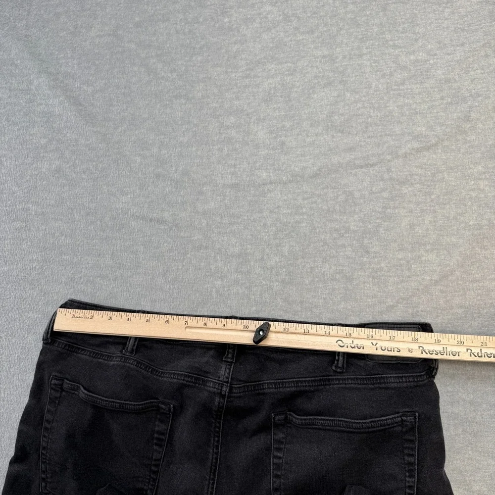 American Eagle Jeans‎ Mens 36x36 (37x34) Black Original Bootcut Airflex+ Stretch